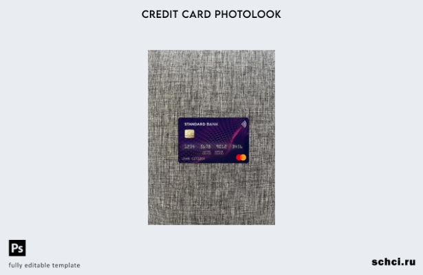 цифровая загрузка Angola Standard Bank, шаблон лицевой панели mastercard с фотои